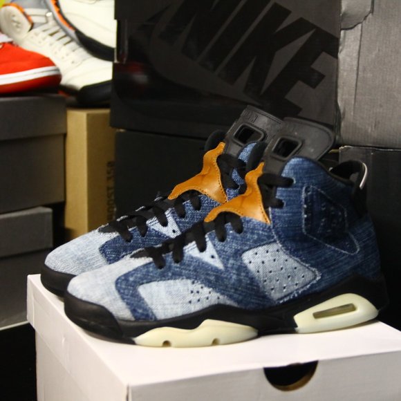 AIR JORDAN 6 RETRO 'WASHED DENIM' *SALE* - Picture 2 of 12